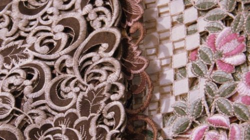 Lace Embroidery Fabric