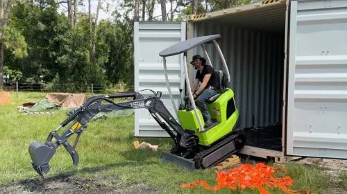 electric mini excavator